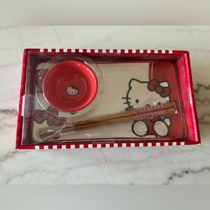 Hello Kitty Ceramic Sushi Plate Set